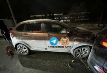 В Уфе при столкновении двух автомобилей пострадал мужчина