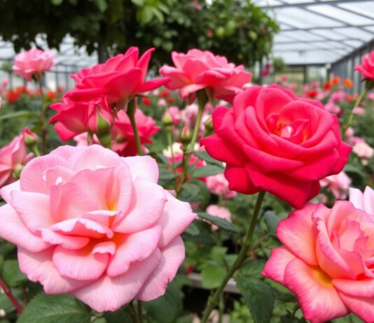 Розы, цветы