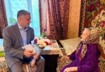 В Уфе со 100-летним юбилеем поздравили Кашифу Латыпову