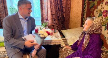 В Уфе со 100-летним юбилеем поздравили Кашифу Латыпову
