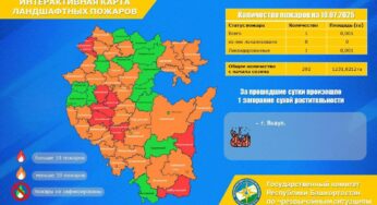 В Башкирии участились случаи природных пожаров