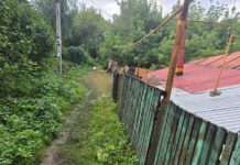 В Уфе затопило дом после ливня