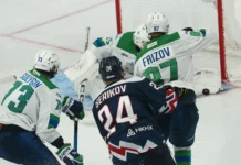 Воспитанник «Салавата Юлаева» забросил первую шайбу в КХЛ