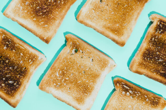 ломтик тост хлеб