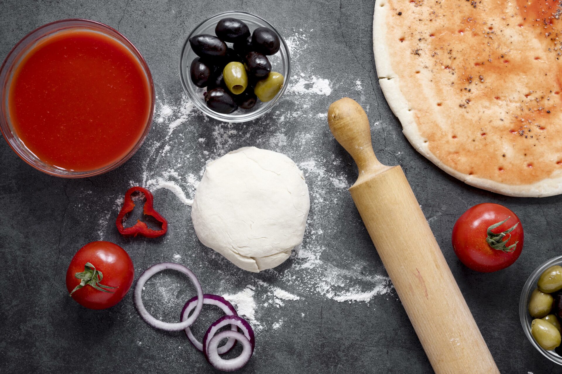 Самое вкусное тесто для пиццы: Тонкое и хрустящее — настоящее объеденье