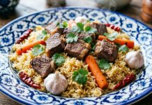2 кусочка на рис — и плов такой рассыпчатый, что зернышко к зернышку: получается вкуснее, чем в Узбекистане