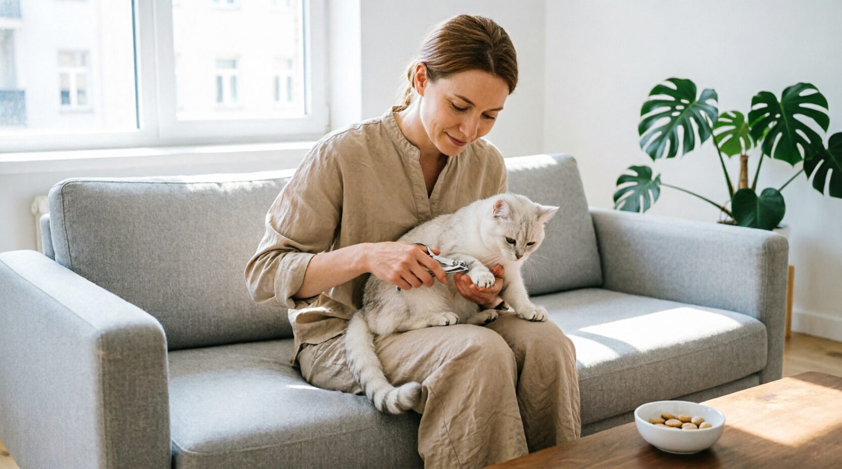 Как подстричь коту когти без боя: простой план для спокойствия хозяина и питомца