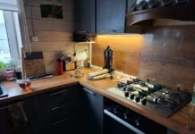 Всего 3 капли — и кухонные шкафы сверкают: без жирного налета, отпечатков и пыли